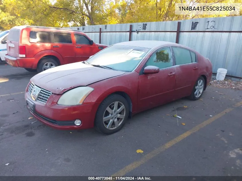 1N4BA41E55C825034 2005 Nissan Maxima 3.5 Sl