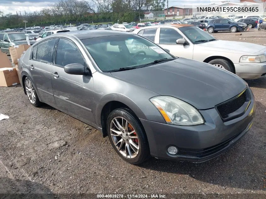 1N4BA41E95C860465 2005 Nissan Maxima 3.5 Sl