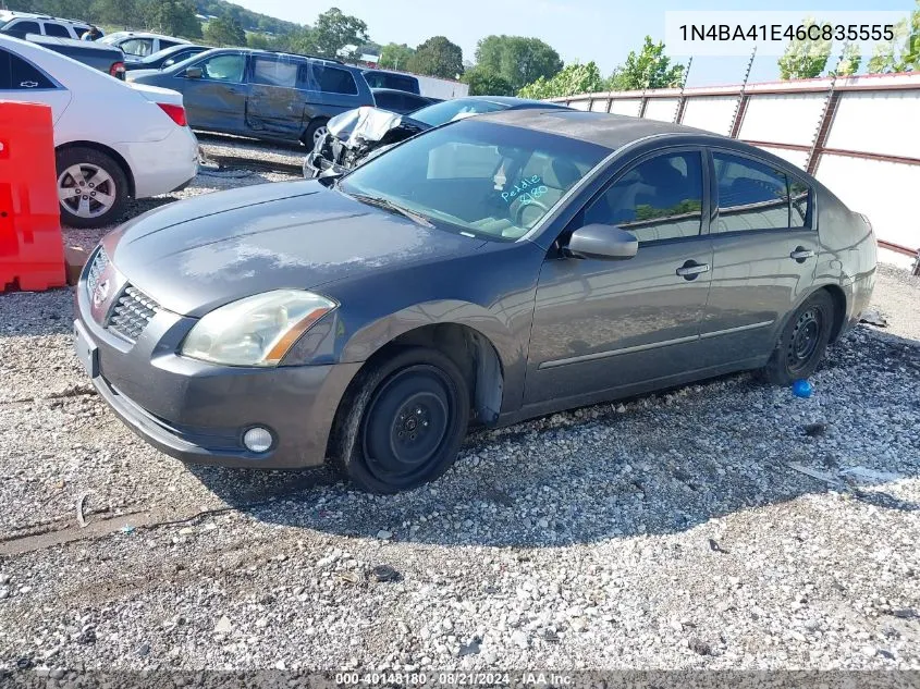 1N4BA41E46C835555 2006 Nissan Maxima 3.5 Se