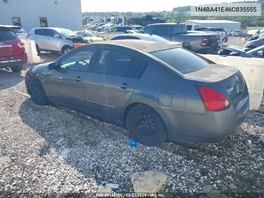 1N4BA41E46C835555 2006 Nissan Maxima 3.5 Se