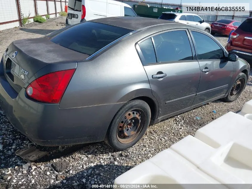 1N4BA41E46C835555 2006 Nissan Maxima 3.5 Se