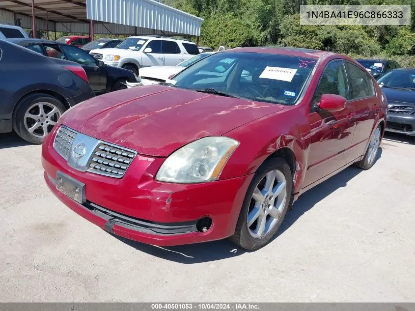 1N4BA41E96C866333 2006 Nissan Maxima 3.5 Se