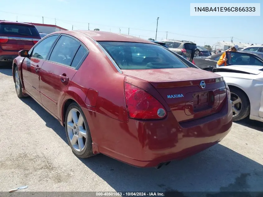 1N4BA41E96C866333 2006 Nissan Maxima 3.5 Se