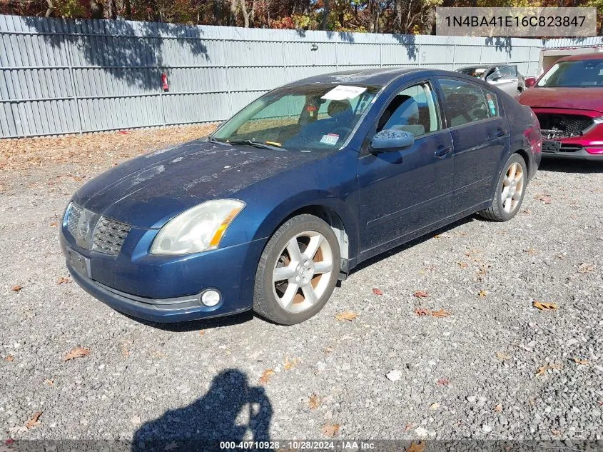 1N4BA41E16C823847 2006 Nissan Maxima 3.5 Se