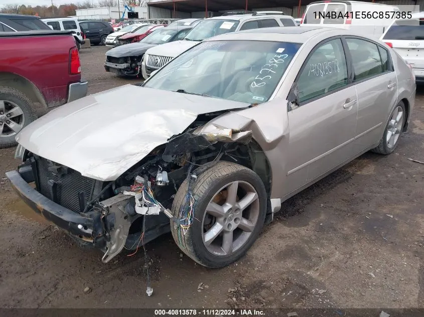 1N4BA41E56C857385 2006 Nissan Maxima 3.5 Se