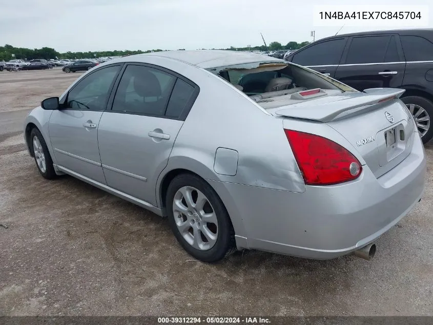 1N4BA41EX7C845704 2007 Nissan Maxima 3.5 Sl