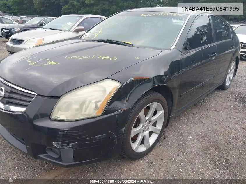 1N4BA41E57C841995 2007 Nissan Maxima 3.5 Se