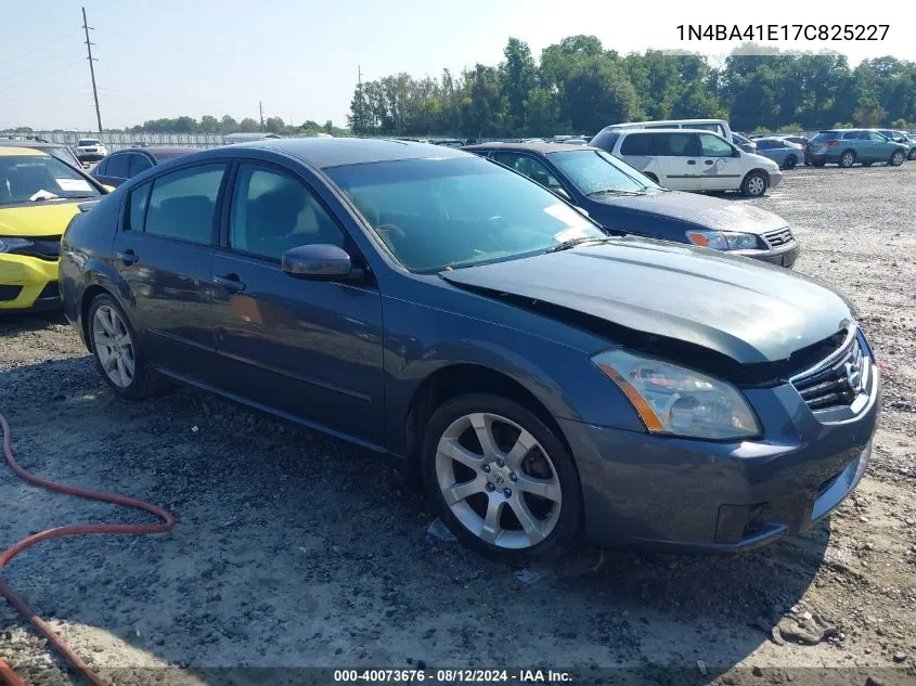 1N4BA41E17C825227 2007 Nissan Maxima 3.5 Se