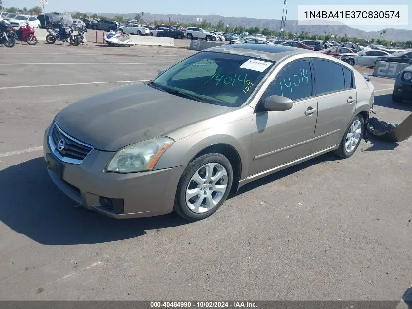 1N4BA41E37C830574 2007 Nissan Maxima 3.5 Sl