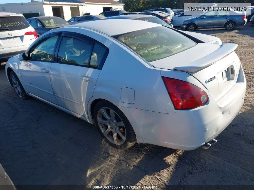 2007 Nissan Maxima 3.5 Sl VIN: 1N4BA41E77C813079 Lot: 40637356