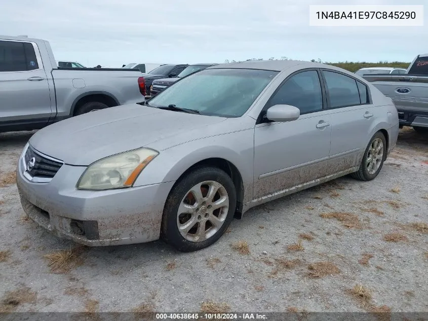 2007 Nissan Maxima 3.5 Sl VIN: 1N4BA41E97C845290 Lot: 40638645