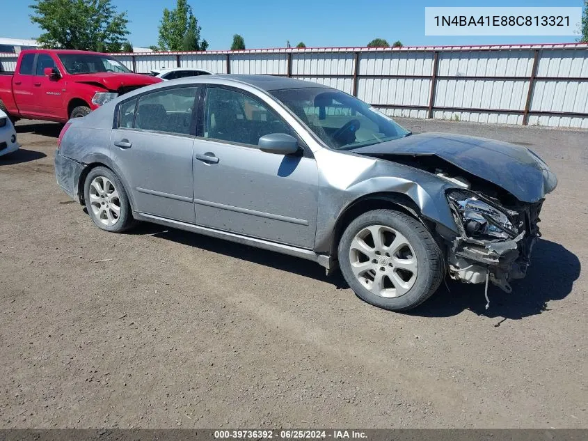 1N4BA41E88C813321 2008 Nissan Maxima 3.5 Sl