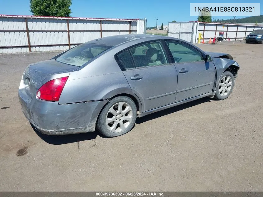 1N4BA41E88C813321 2008 Nissan Maxima 3.5 Sl