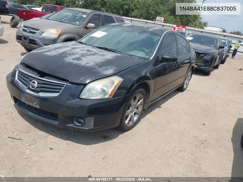 1N4BA41E88C837005 2008 Nissan Maxima 3.5 Se