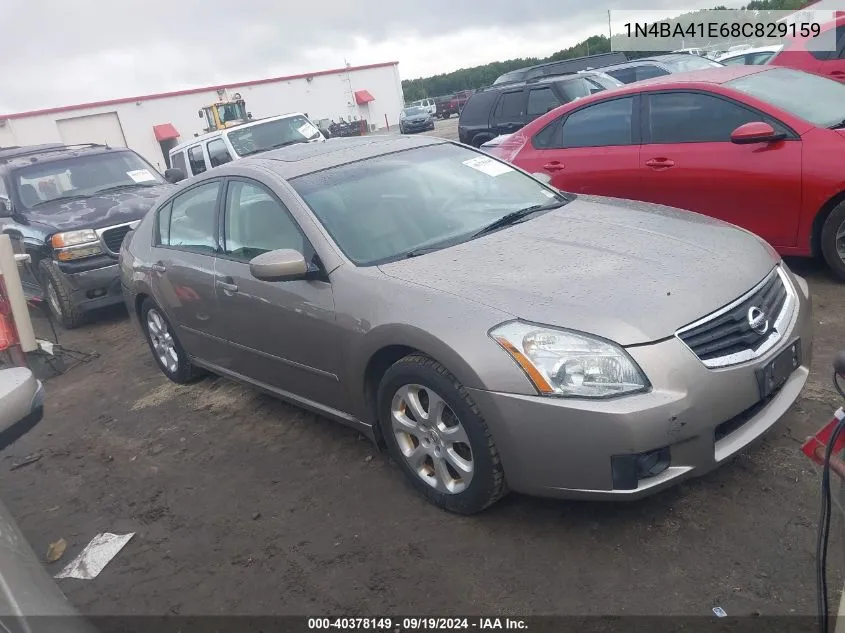 1N4BA41E68C829159 2008 Nissan Maxima 3.5 Sl