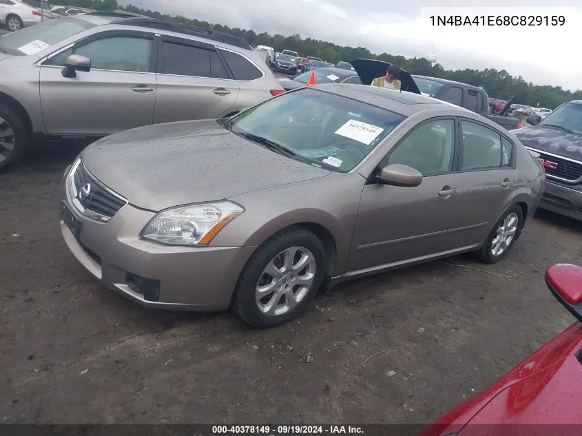 1N4BA41E68C829159 2008 Nissan Maxima 3.5 Sl