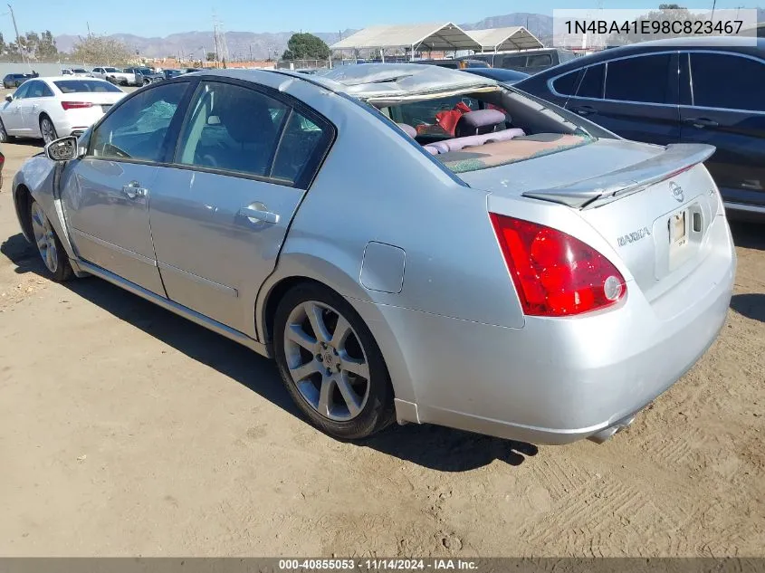 1N4BA41E98C823467 2008 Nissan Maxima 3.5 Se