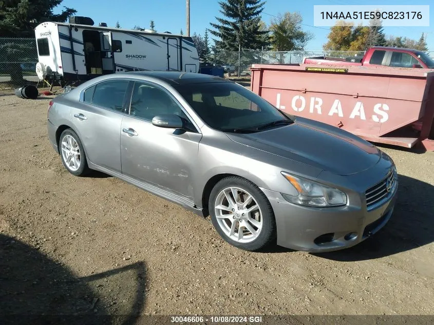 2009 Nissan Maxima S/Sv VIN: 1N4AA51E59C823176 Lot: 30046606