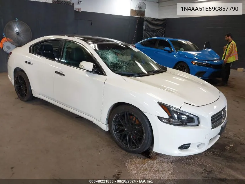 1N4AA51E69C857790 2009 Nissan Maxima 3.5 Sv