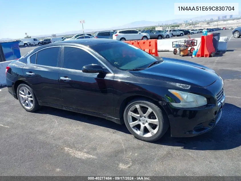 1N4AA51E69C830704 2009 Nissan Maxima 3.5 S