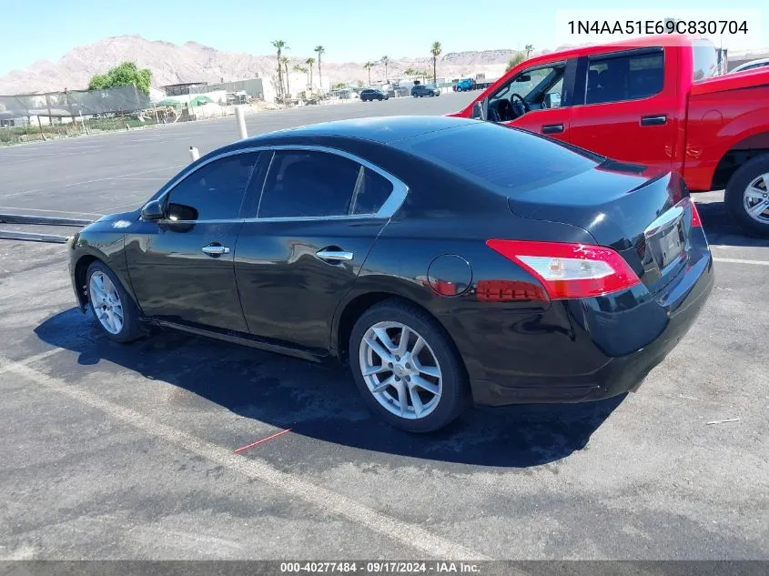 1N4AA51E69C830704 2009 Nissan Maxima 3.5 S