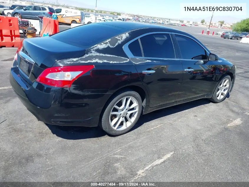 1N4AA51E69C830704 2009 Nissan Maxima 3.5 S