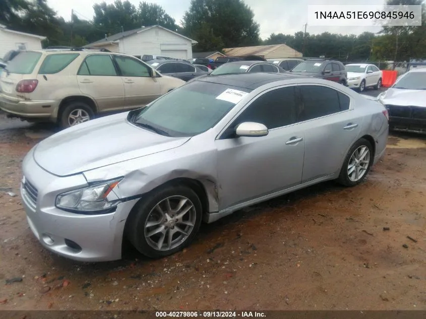 1N4AA51E69C845946 2009 Nissan Maxima S/Sv