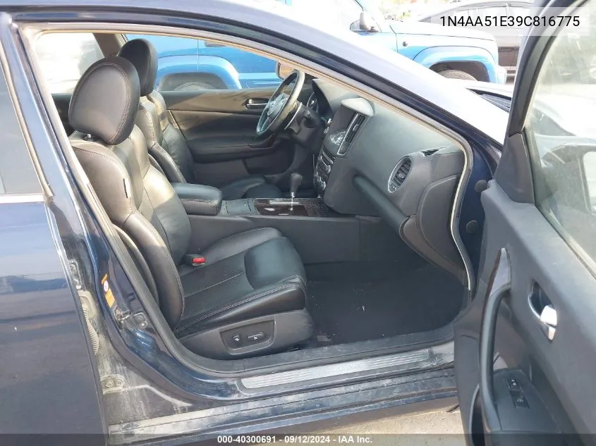 1N4AA51E39C816775 2009 Nissan Maxima S/Sv