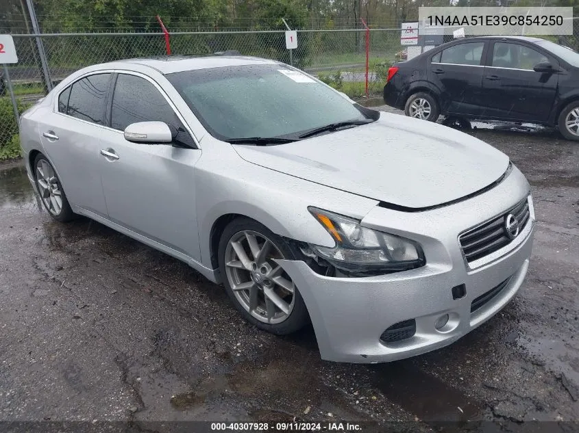 1N4AA51E39C854250 2009 Nissan Maxima S/Sv