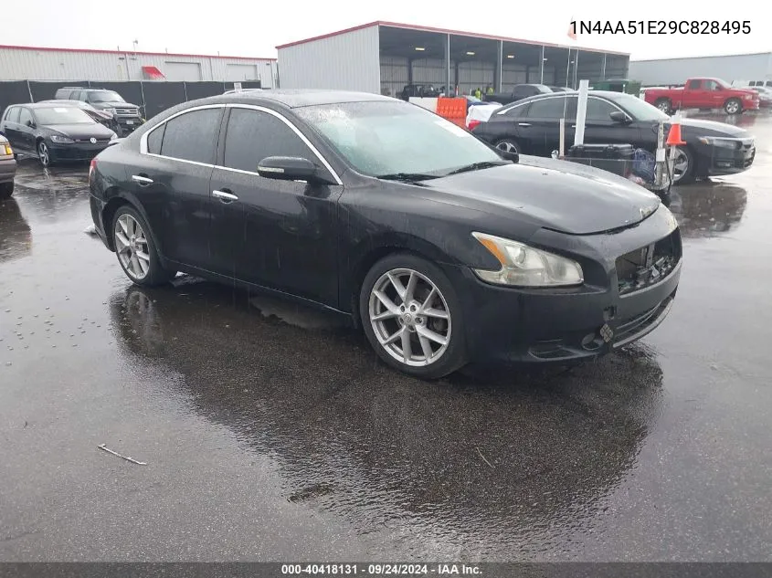 1N4AA51E29C828495 2009 Nissan Maxima 3.5 Sv