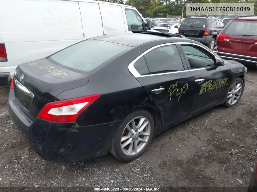 1N4AA51E79C816049 2009 Nissan Maxima 3.5 S