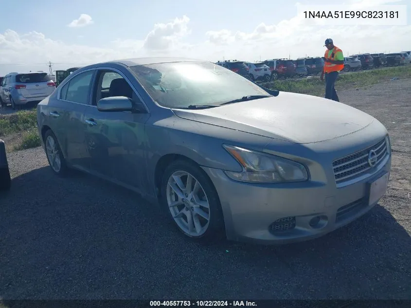 2009 Nissan Maxima 3.5 S VIN: 1N4AA51E99C823181 Lot: 40557753