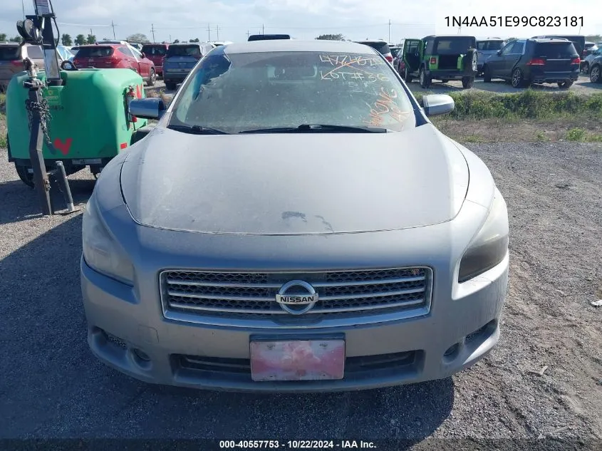 2009 Nissan Maxima 3.5 S VIN: 1N4AA51E99C823181 Lot: 40557753