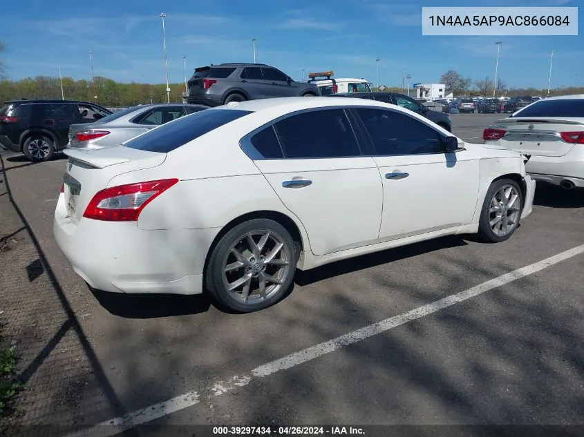 2010 Nissan Maxima 3.5 Sv VIN: 1N4AA5AP9AC866084 Lot: 39297434