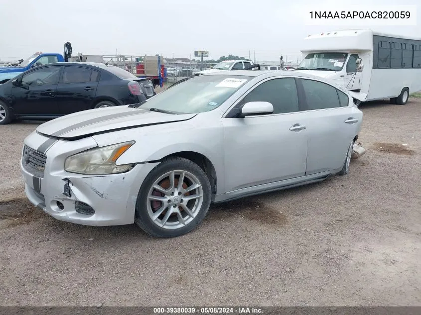 1N4AA5AP0AC820059 2010 Nissan Maxima 3.5 S