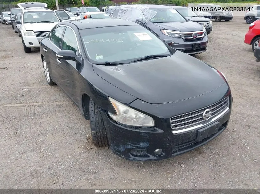 1N4AA5APXAC833644 2010 Nissan Maxima 3.5 Sv