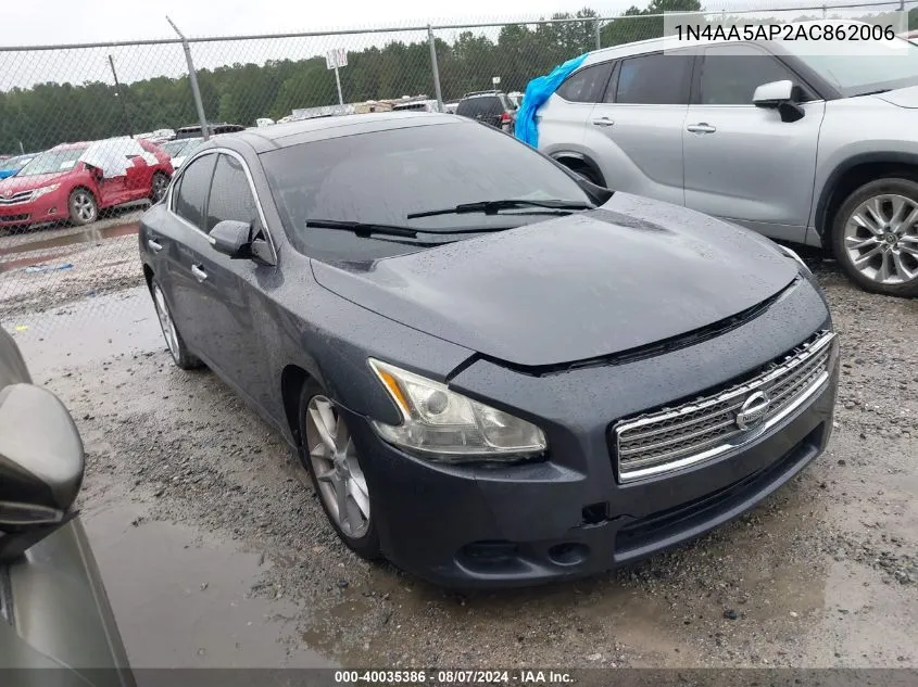 1N4AA5AP2AC862006 2010 Nissan Maxima 3.5 Sv