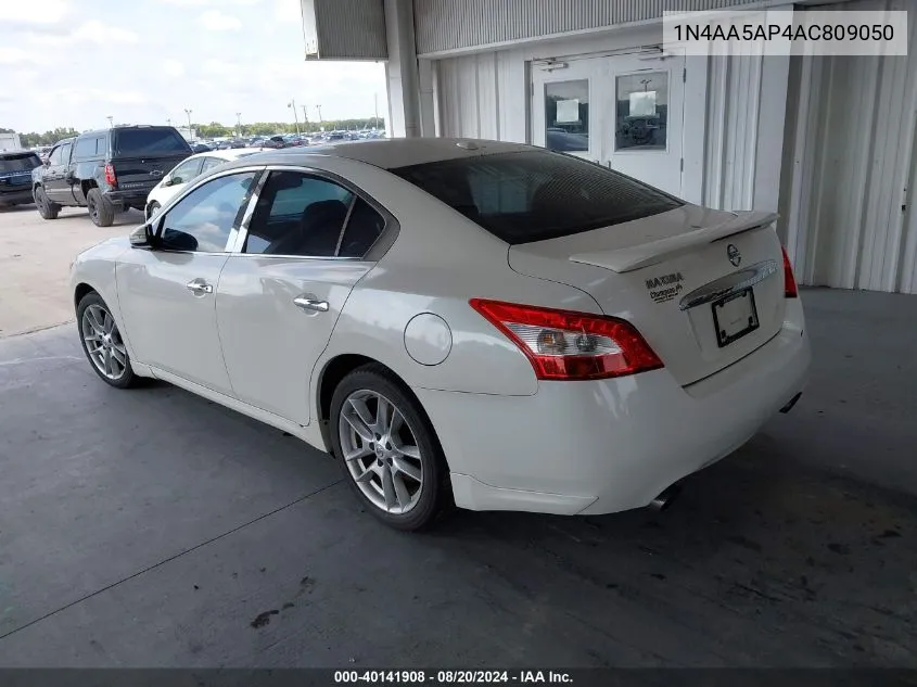 1N4AA5AP4AC809050 2010 Nissan Maxima S/Sv