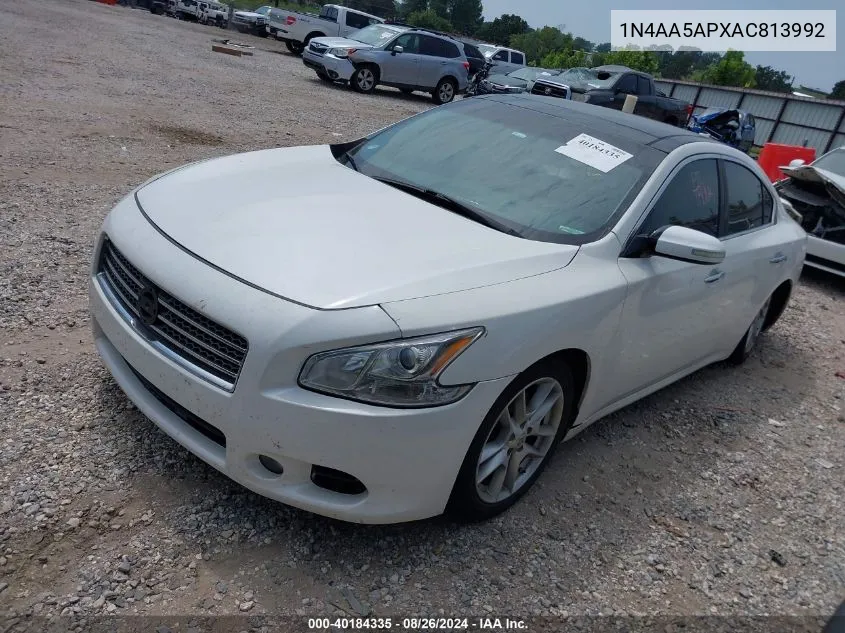 1N4AA5APXAC813992 2010 Nissan Maxima 3.5 Sv