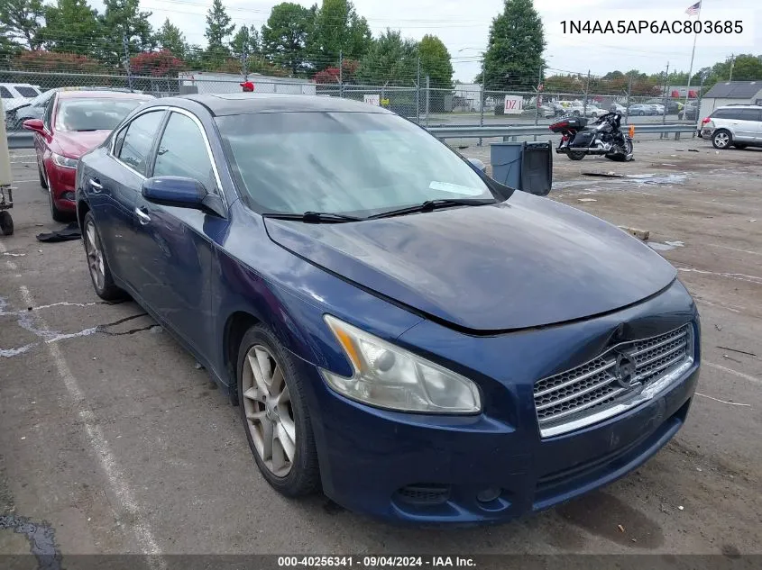 1N4AA5AP6AC803685 2010 Nissan Maxima 3.5 S