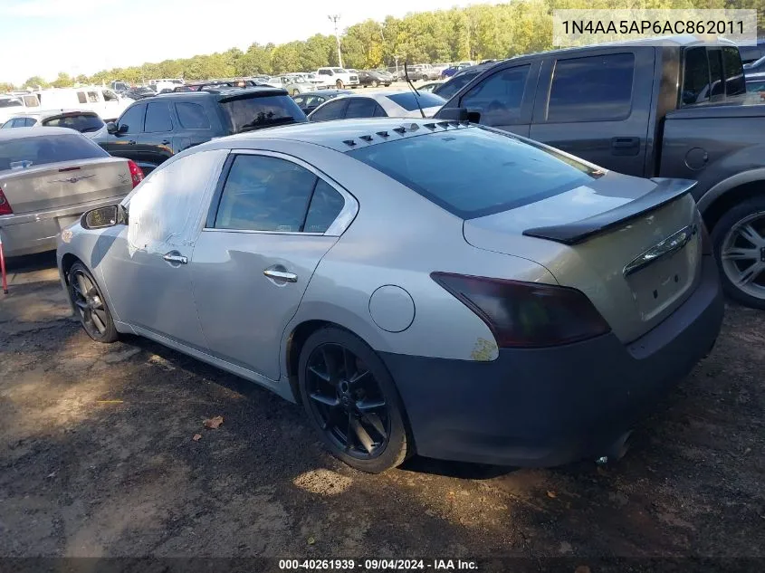 1N4AA5AP6AC862011 2010 Nissan Maxima 3.5 Sv