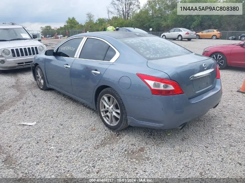 1N4AA5AP9AC808380 2010 Nissan Maxima 3.5 Sv