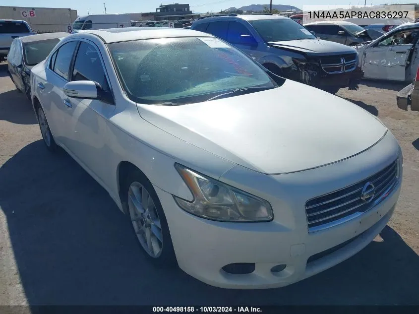 1N4AA5AP8AC836297 2010 Nissan Maxima 3.5 Sv