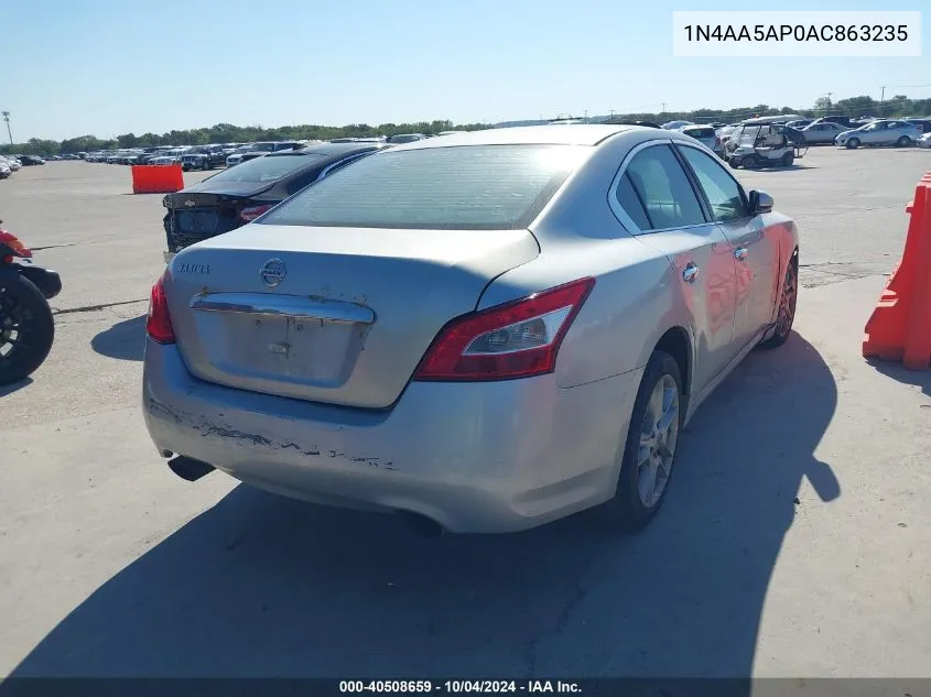 1N4AA5AP0AC863235 2010 Nissan Maxima S/Sv