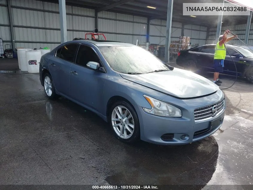 2010 Nissan Maxima 3.5 Sv VIN: 1N4AA5AP6AC832488 Lot: 40665613