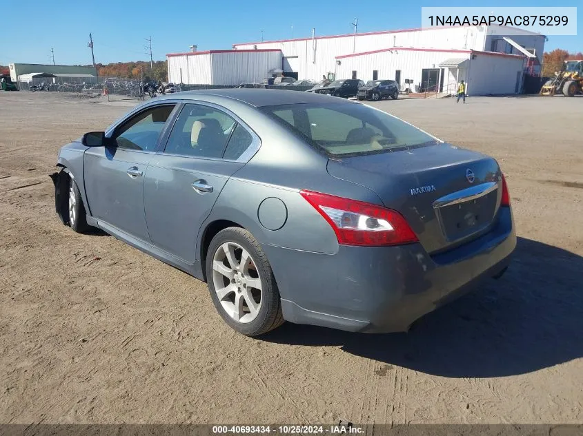 1N4AA5AP9AC875299 2010 Nissan Maxima 3.5 S