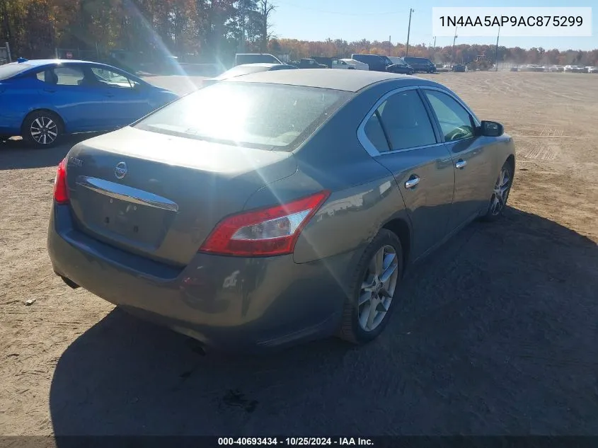 1N4AA5AP9AC875299 2010 Nissan Maxima 3.5 S