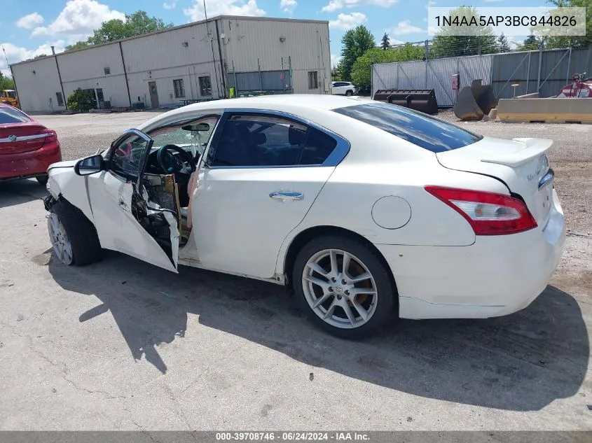 1N4AA5AP3BC844826 2011 Nissan Maxima 3.5 Sv