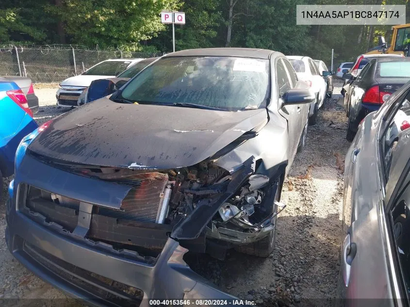 1N4AA5AP1BC847174 2011 Nissan Maxima 3.5 Sv