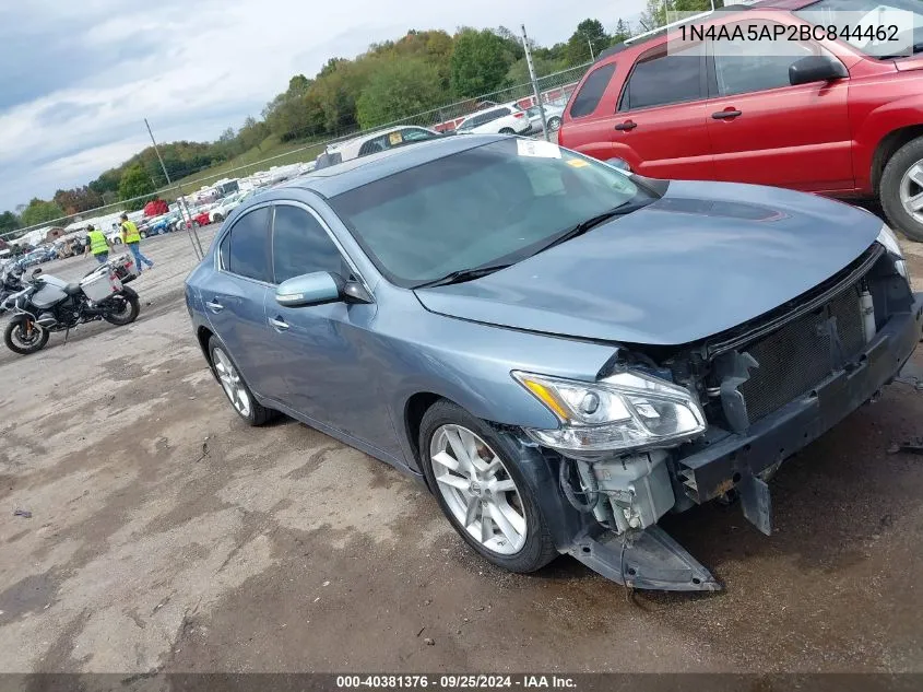 1N4AA5AP2BC844462 2011 Nissan Maxima 3.5 Sv